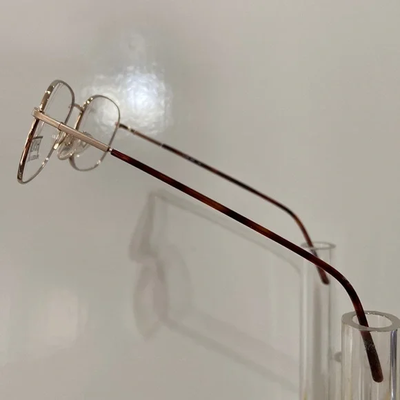 Fratelli Lozza Thinline Mens Eyeglasses - Gold (mod. TL-RE)